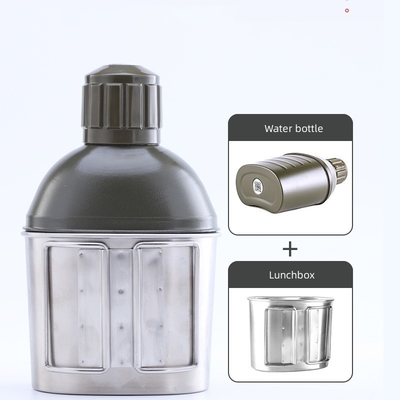 304 Stainless Steel Kettle Military Water Bottle Camouflage 800ML