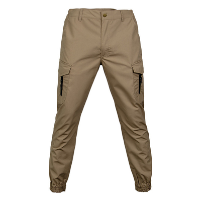 Khaki Acu Pants Custom Military Uniforms Waterproof Tactical Cargo Pants For Men