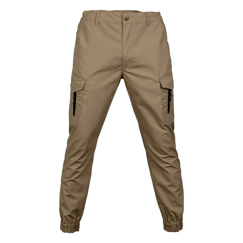 Khaki Acu Pants Custom Military Uniforms Waterproof Tactical Cargo Pants For Men