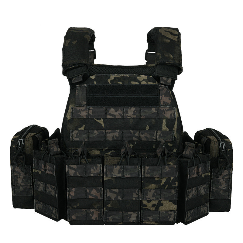 Multi-functional Pocket Lightweight Tactical Vest Adjustable Quick Release System