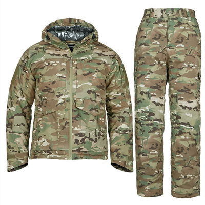 Perlindungan Dingin Termo-Reflektif Thermostatic CP Camouflage Jacket