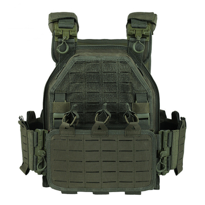 1000D Polyester Cepat Pembebasan Jaket Taktis Abrasi Resistant Multi-fungsi Field Vest