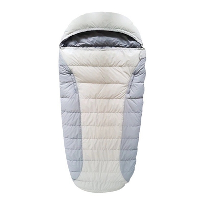 3000G Tas Tidur Putih Duck Down Tas Tidur Outdoor Camping Splicable