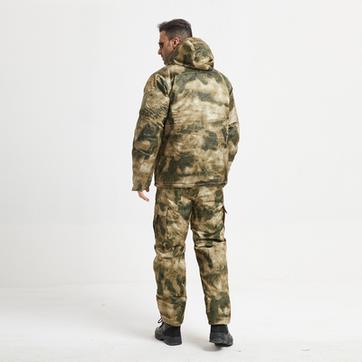 Kamuflase Pakaian Musim Dingin Militer Koton Liner Stand Collar Jacket untuk kesempatan musim dingin